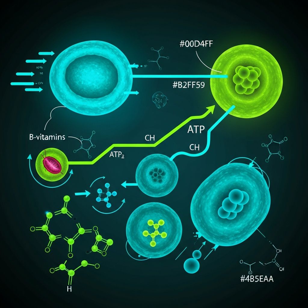 B-Vitamins Energy Cycle